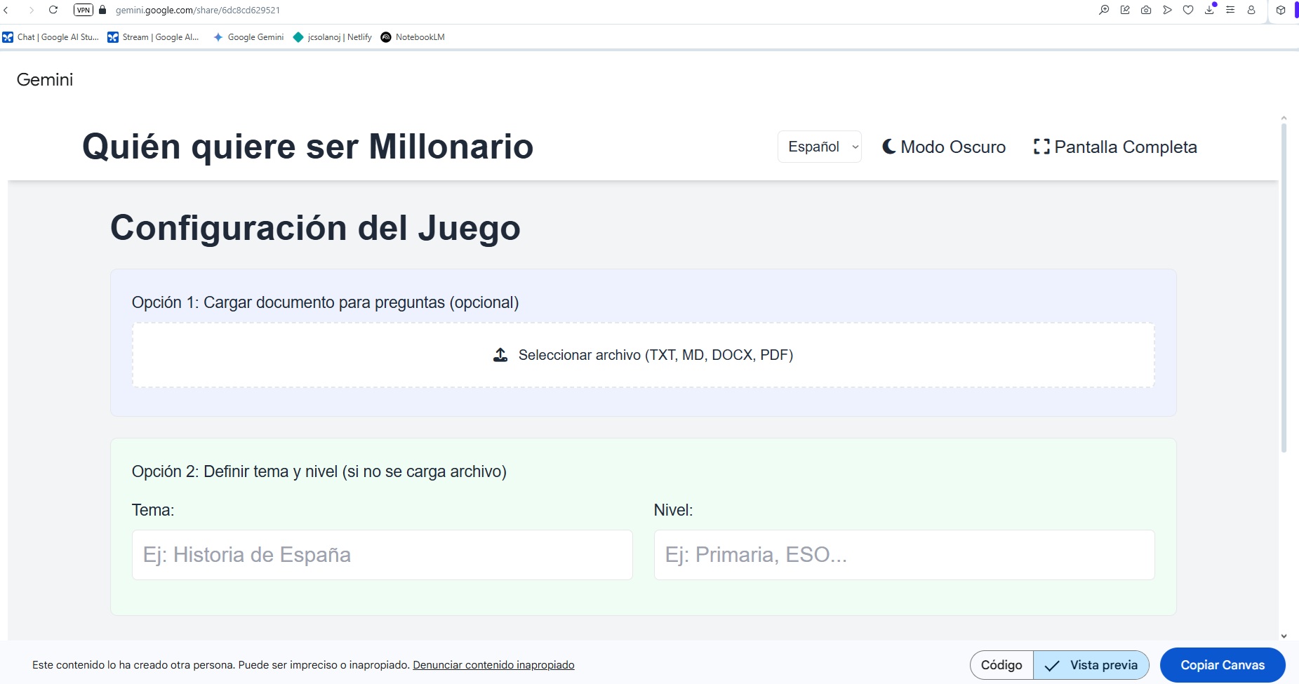 Ir a Google Gemini